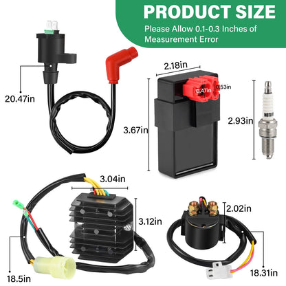 CDI Ignition Coil Rectifier Relay for Honda TRX300 (1994–1997)