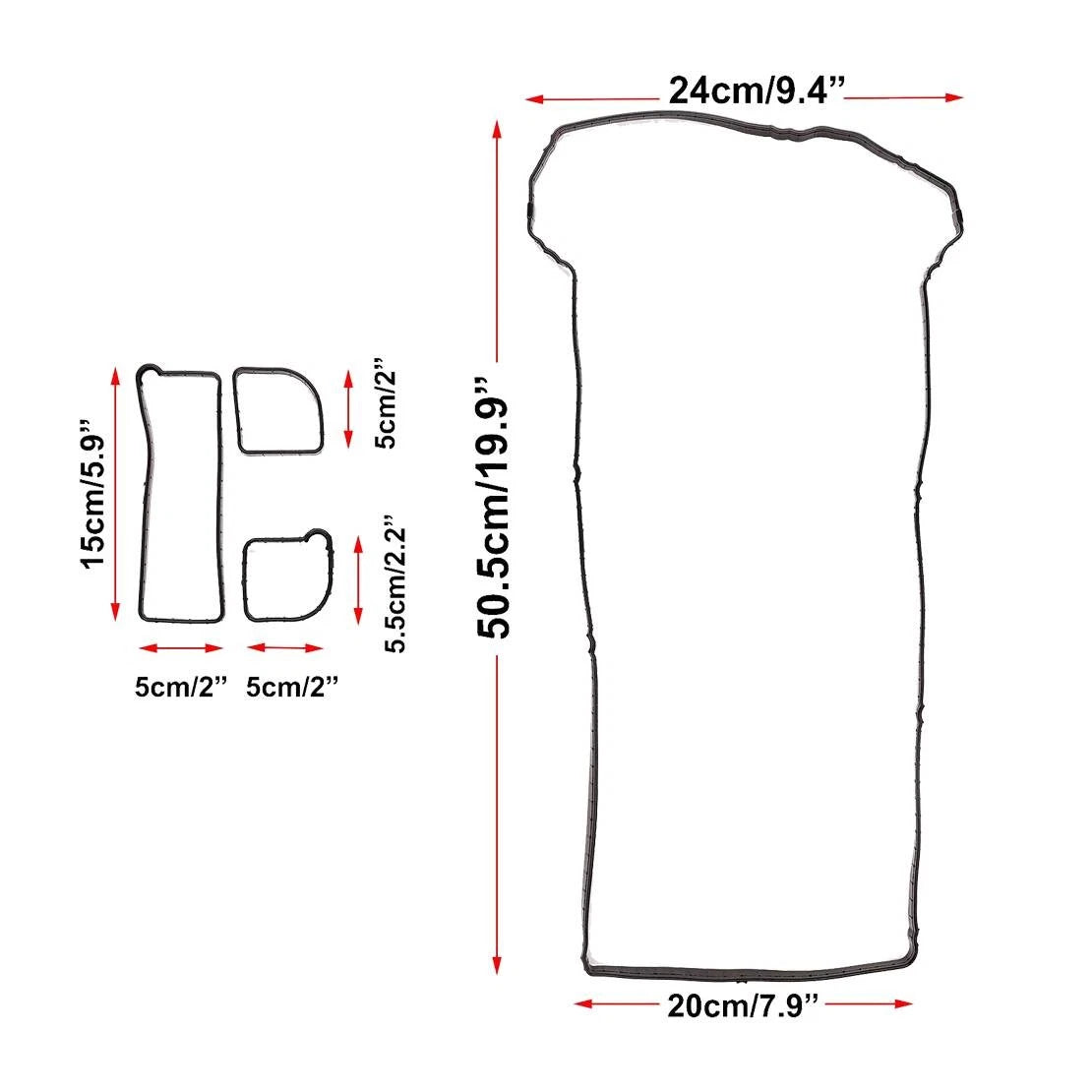 Valve Cover Gasket for Ford Escape, Focus, Ranger, Fusion (2001-2020)