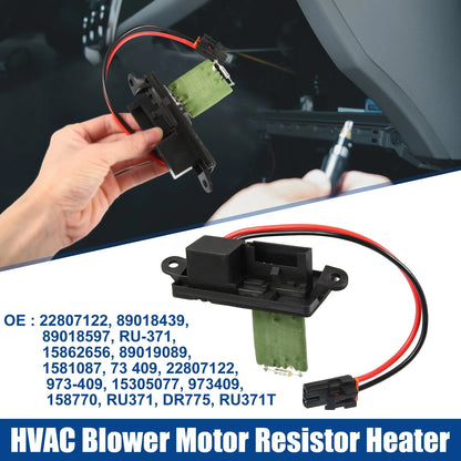 Blower Motor Resistor Heater for Chevrolet Silverado 1500 (1999-2006)