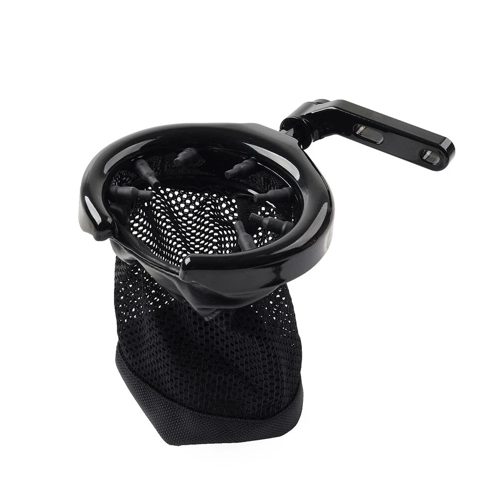 Universal Handlebar Drink Cup Holder with Mesh Basket for Clutch Brake Perch Mount