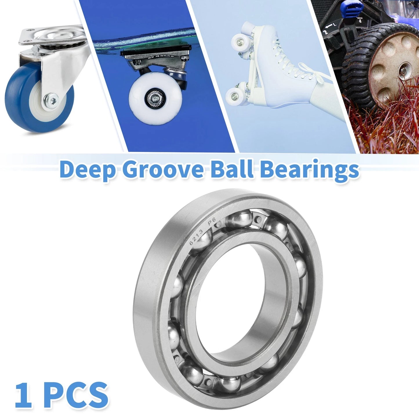Deep Groove Ball Bearing 65x120x23mm for Scooter Skateboard Wheel