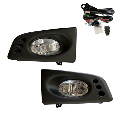 Fog Lights Driving Lamp Complete Set w Wire Fits Honda Jazz GE S HB 2008-10