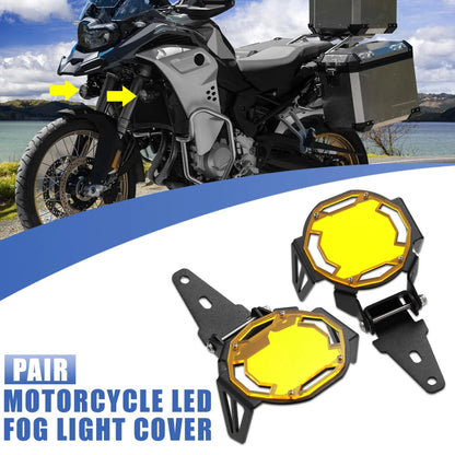 2 x Pair LED Fog Light Protector for BMW R1200 F800R1250 F850