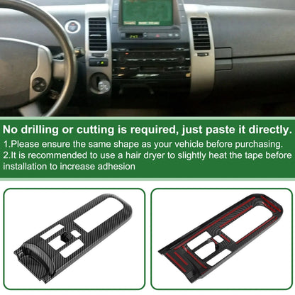 Control Gear Shift Panel Trim Cover for Toyota Prius (2016-2023)