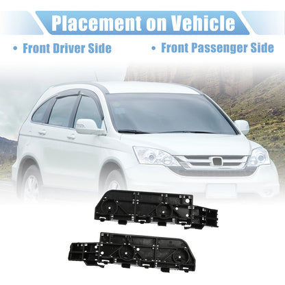 Left & Right Front Bumper Brackets for Honda CR-V (2007-2011)
