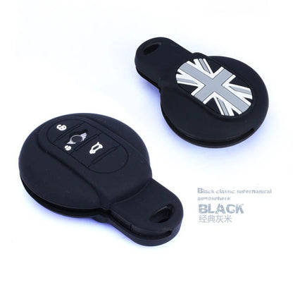 1X Silicone Key Case FOB Cover Fit for Mini Cooper F55 F56 F60 2015-2020