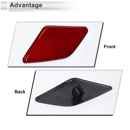 Front Left Bumper Headlight Washer Nozzle Cover for Volvo S40 (2008-2010)