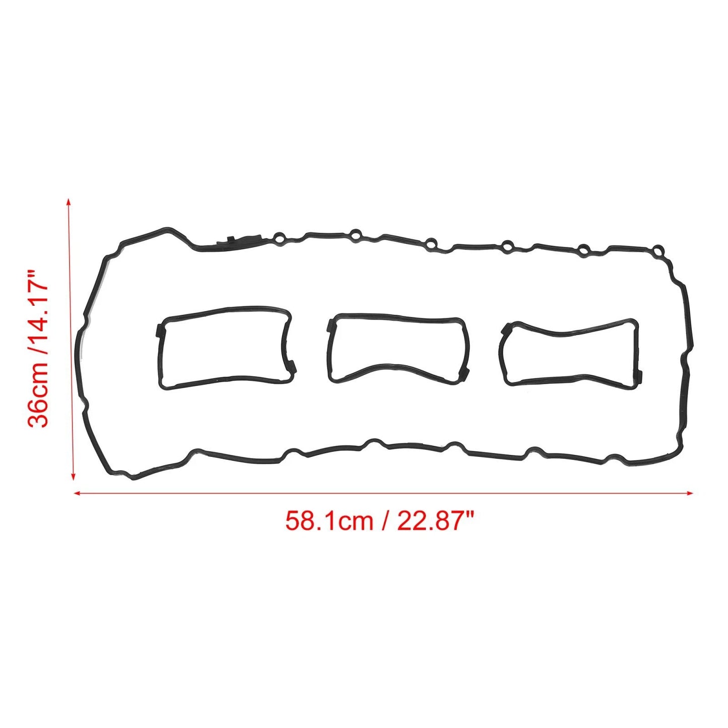 Engine Valve Cover Gasket for BMW 335i 435i 535i 640i X5 X6 (2011-2019)
