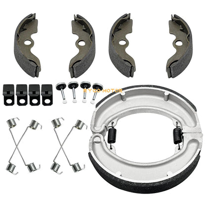 2x4 Front & Rear Brake Shoes Pins for Honda Fourtrax 300 (1988–2000)