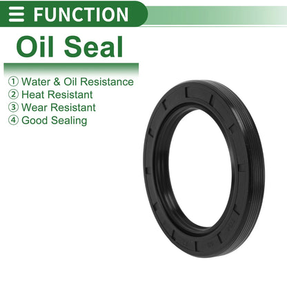Oil Seal 50x72x8mm Rotary Shaft Seal NBR Rubber High Pressure Black