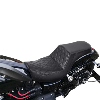 Driver Passenger Seat for Harley Dyna Fat Bob FXDF Street Bob FXDB (06-17)