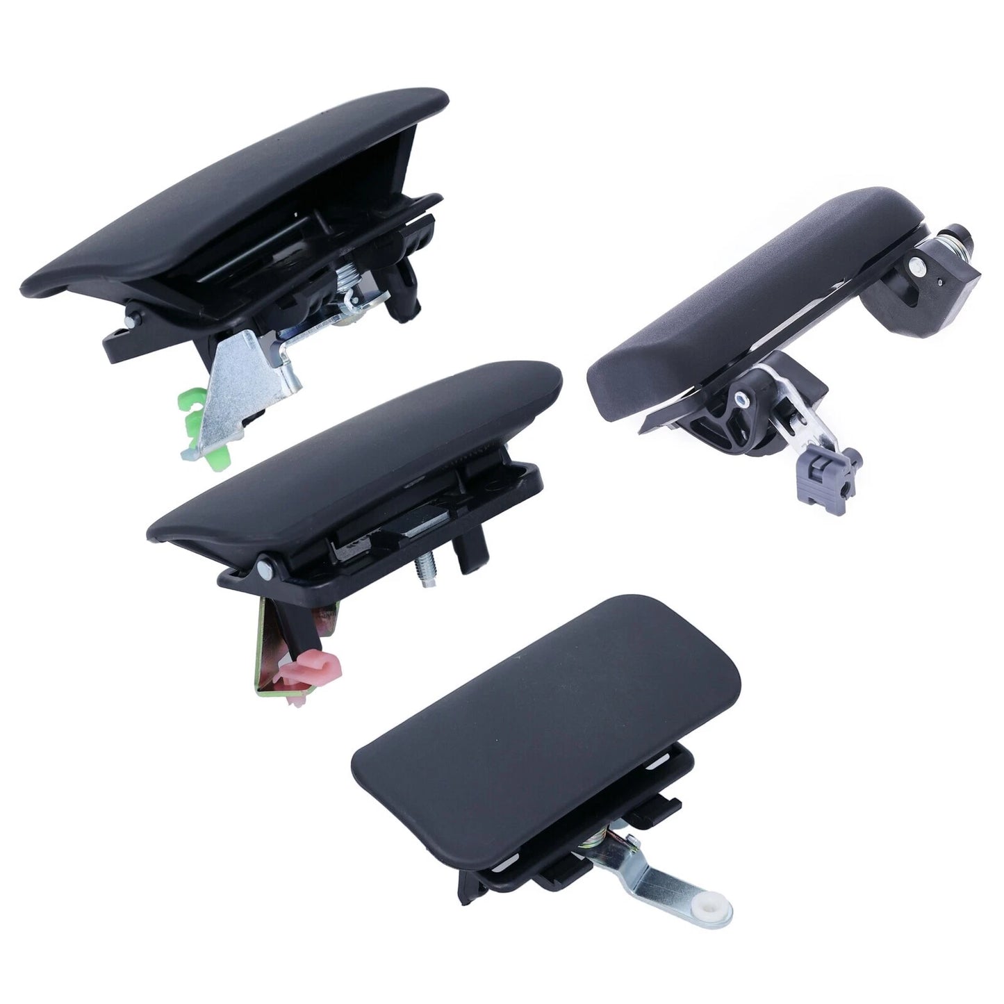 Set of 4 LH/RH Front & Rear Exterior Door Handle for Ford Transit (2000–2013)