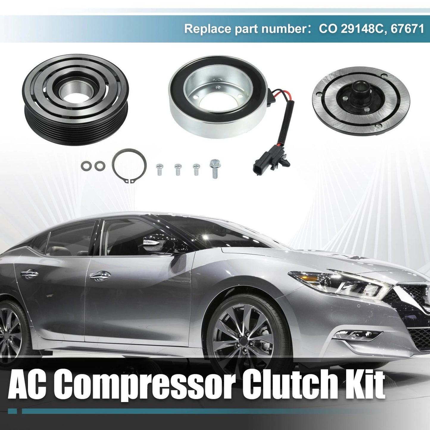 AC Compressor Clutch Kit for Infiniti JX35, Nissan (2013)