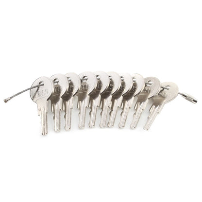 10 Pcs Ignition Key for EZGO Gas & Electric Golf Carts (1982-Up)