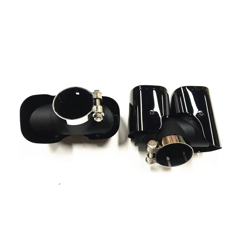 Rear Tail Exhaust Muffler Tip Pipes for Land Rover Defender 90 110 130 (2020-2024)