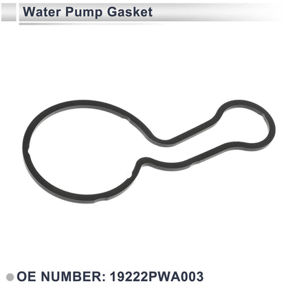 Water Pump Gasket for Honda Fit 2007-2008 Rubber 1 x Engine Component
