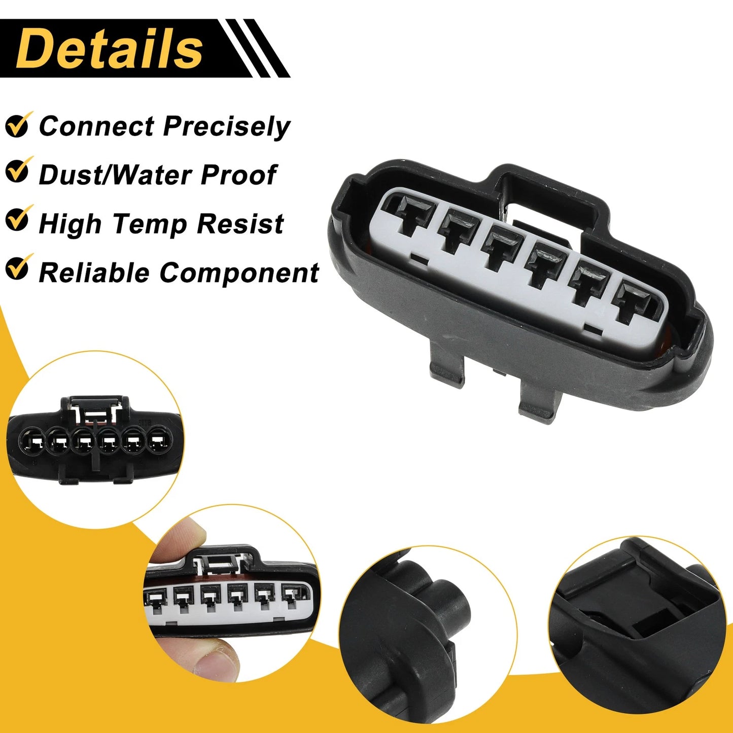 6 Pin Throttle Position Sensor Connector for Toyota 4Runner