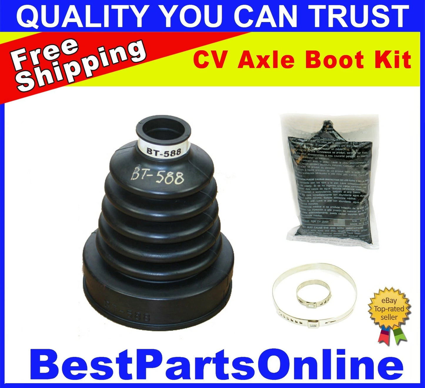 CV Axle Boot Repair for Buick Chevrolet Pontiac