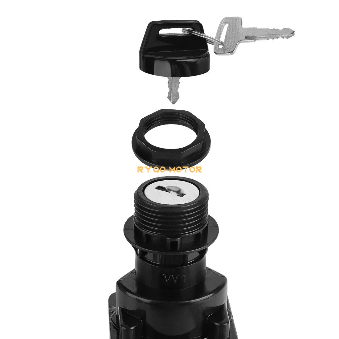 Ignition Switch 2 Keys for Bombardier Can-Am Traxter 500 (1999–2004)