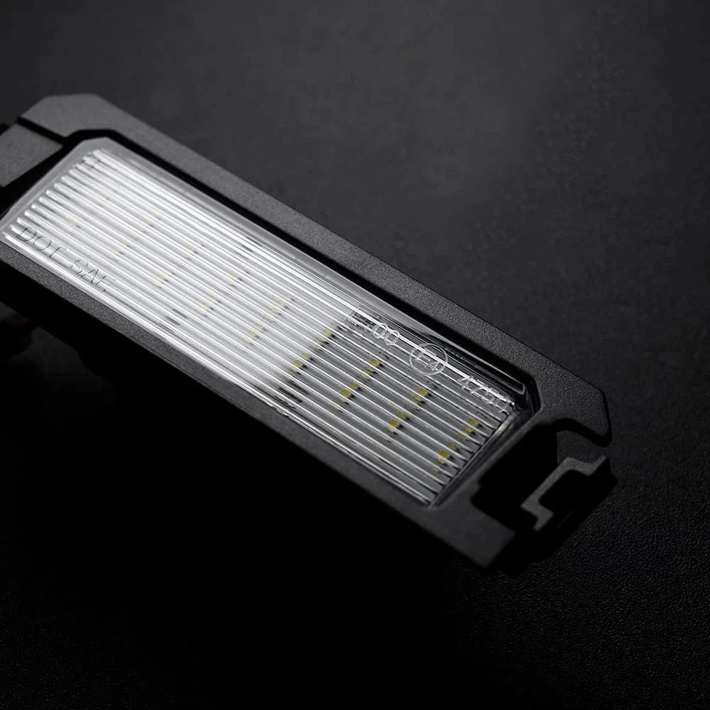 White LED Rear License Plate Lights for Hyundai Sonata Elantra Veloster K5