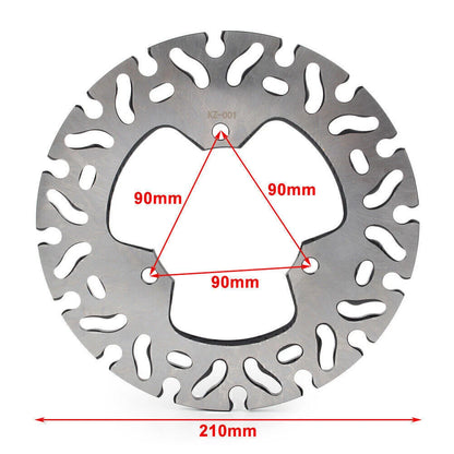 Rear Brake Disc Rotor for Yamaha TZR125 250 TZM150 FZR250 400 (1990-2000)