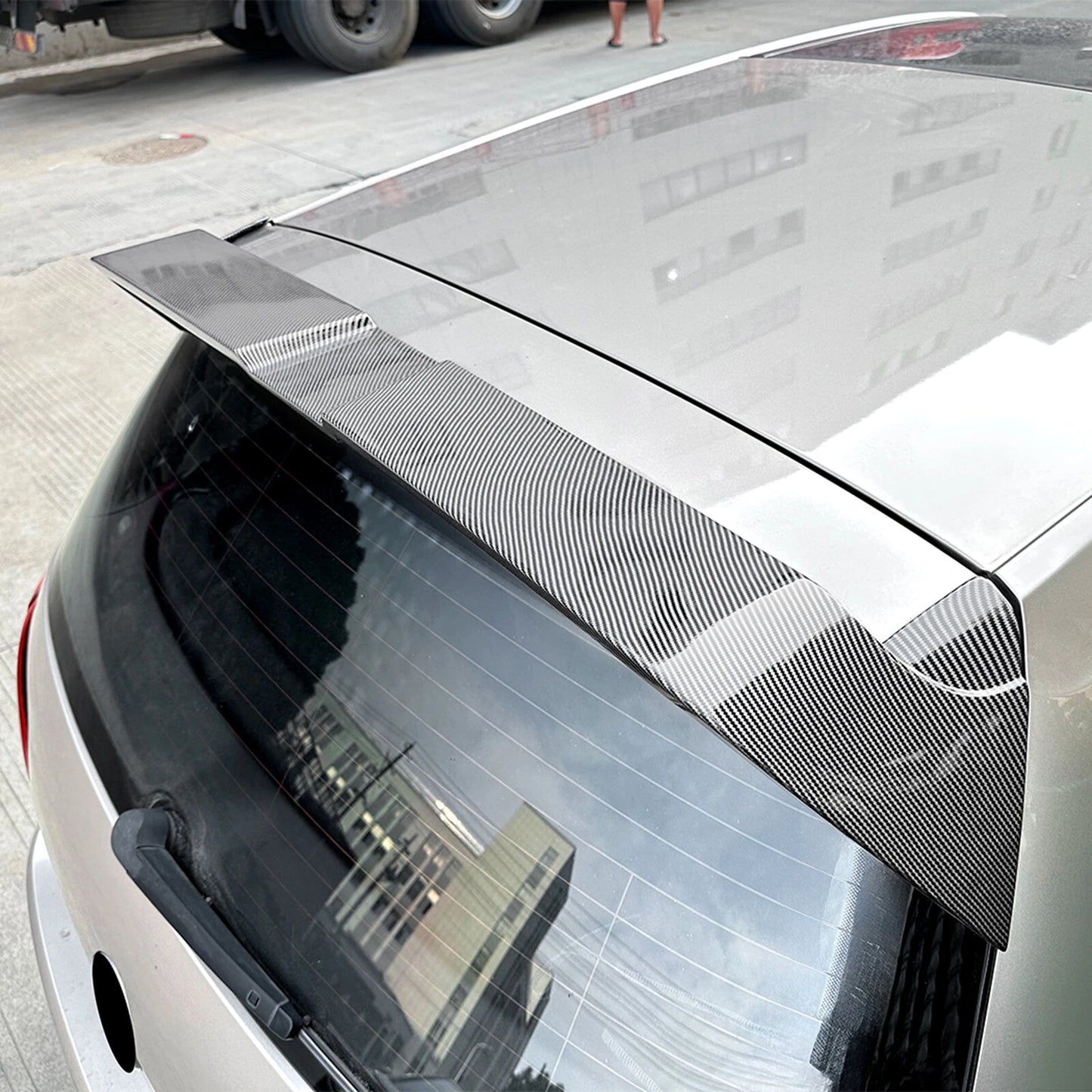 Carbon Look Rear Spoiler Lip for Volkswagen Golf 7/7.5 (2013-2019)