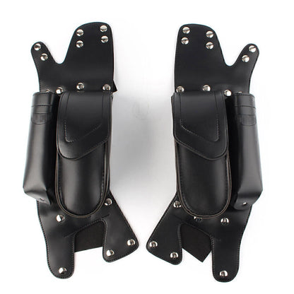 2 x Saddlebag Guard Water Bottle Set for Harley Touring Road King (2014-2023)