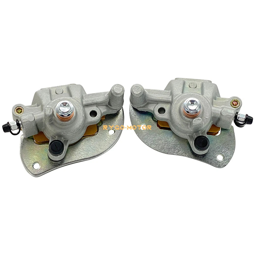 Front Brake Calipers W/Pads for Yamaha Grizzly 700 YFM700 (2007–2020)