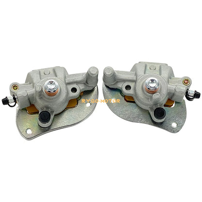 Front Brake Calipers W/Pads for Yamaha Grizzly 700 YFM700 (2007–2020)