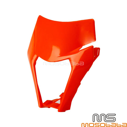 ABS Plastic Off Road Headlight Cover for Universal Enduro Dual Spot Bikes