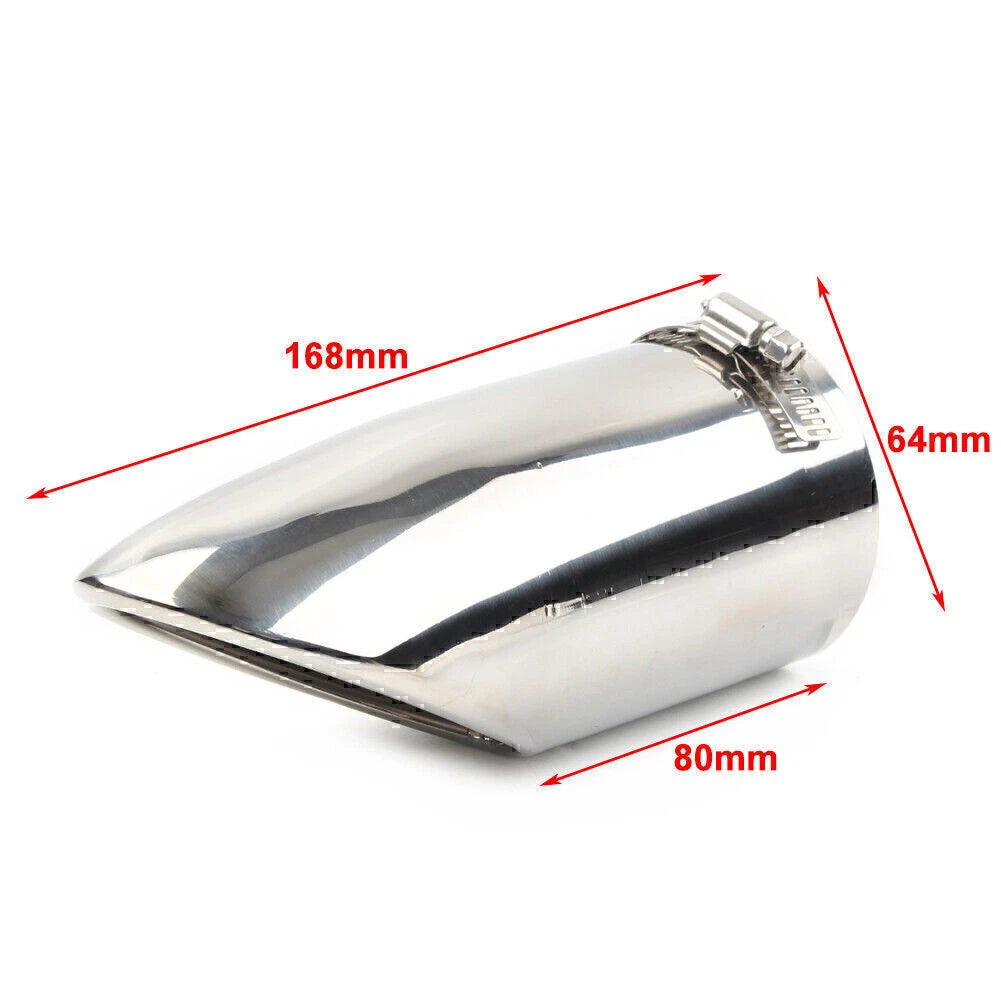 Stainless Steel Rear Exhaust Pipe Tail Muffler Tip for Ford Focus (2011-2016)