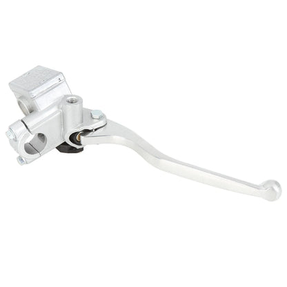 Front Silver Tone Motorcycle Brake Master Cylinder Pump Lever for Honda CM125