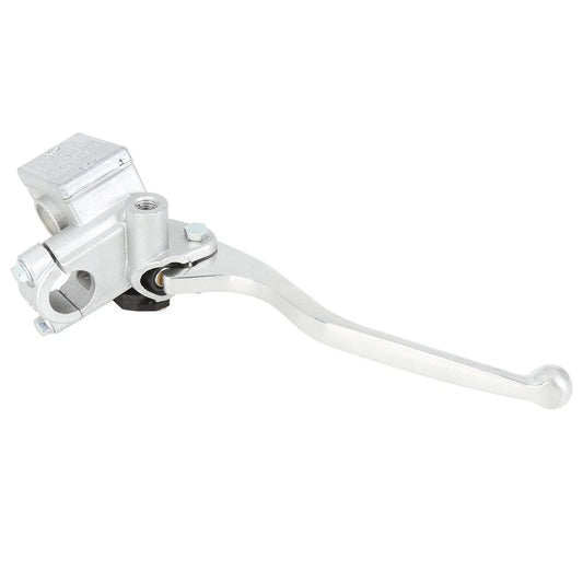 Front Silver Tone Motorcycle Brake Master Cylinder Pump Lever for Honda CM125