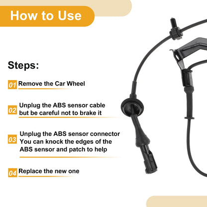 ABS Wheel Speed Sensor for Ford Escape (2009-2012) Front Left