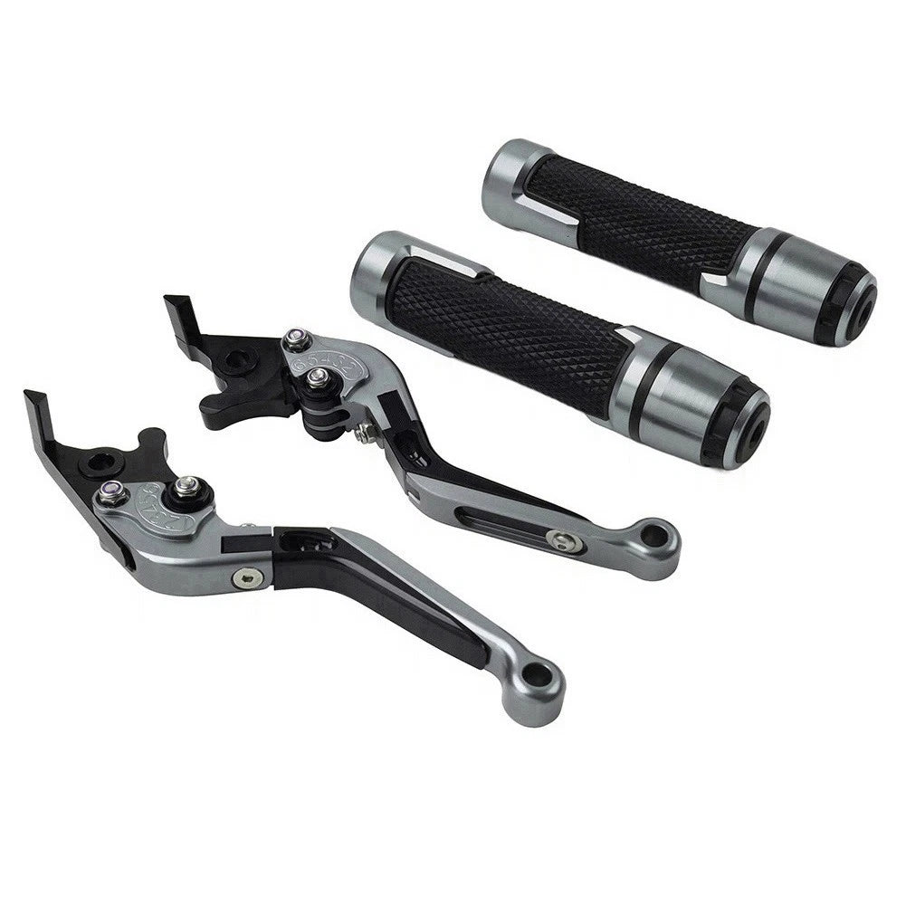 CNC Folding Extendable Brake Clutch Levers & Grips for SPEED TRIPLE