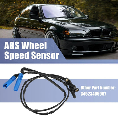 2 x Rear ABS Wheel Speed Sensors for BMW X3 (2004-2010)