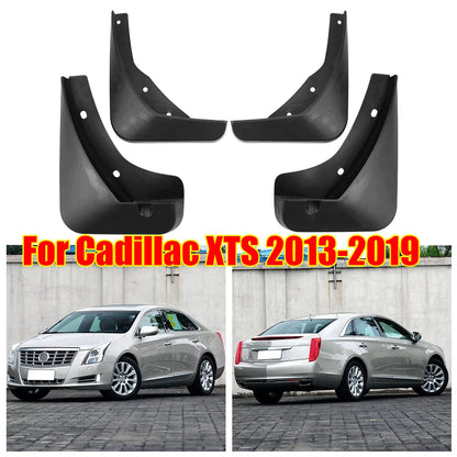 Mud Flaps / 4Pcs Front & Rear / Fender Guards for Cadillac XTS (2013–2019)