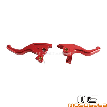 Red Brake Clutch Levers for Harley Street Glide FLHX FLHXSE FLHXS FLHXST