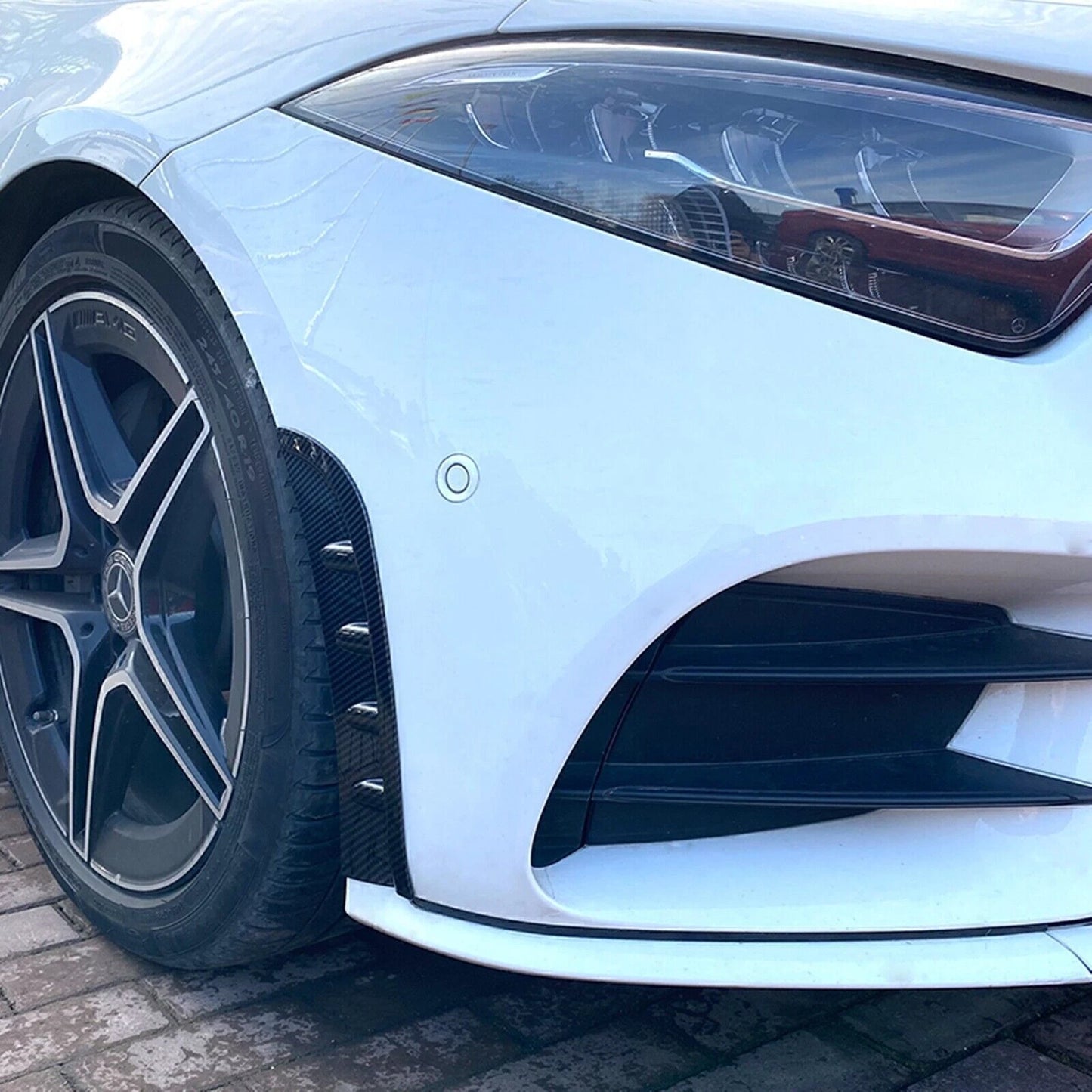 Front Air Vent Trim Spoiler for Benz CLS CLS260 C257 (2018-2022)