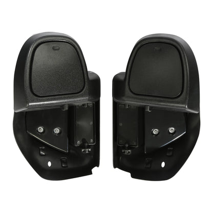 Lower Vented Fairings for Harley CVO Street Glide 2014-2024 Black Forest