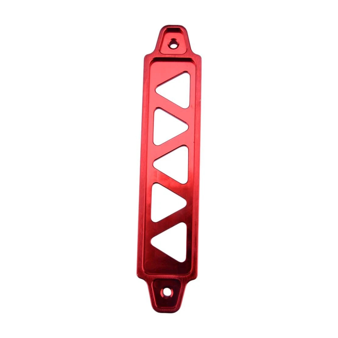 Red Car Battery Tie Down Bracket Clamp Holder for Universal Models