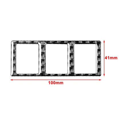 Interior Mode Switch Cover Trim for Toyota Tundra 2014-2021 Carbon Fiber