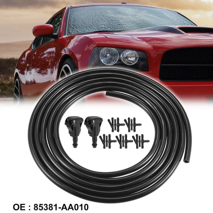 Windshield Washer Nozzles & 2.5m Hose for Toyota Camry (1997-2001)