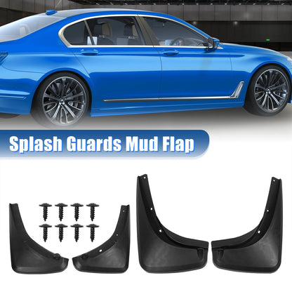 Mudguards Fender Kit for Jeep Renegade 2015-2020 - Includes Screws, Black