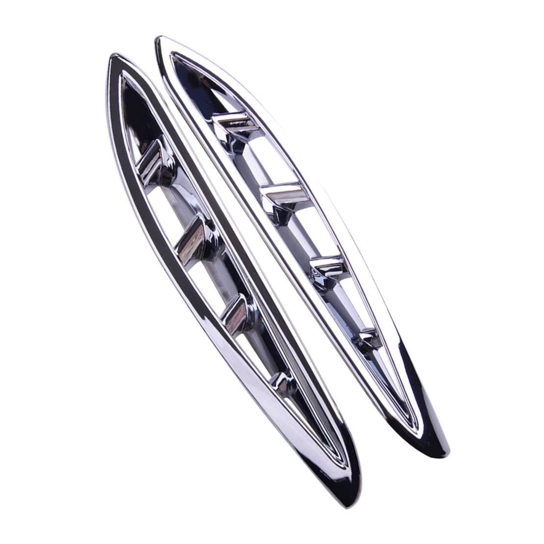 Chrome Front Fog Light Lamp Covers for Toyota Venza (2021-2024)