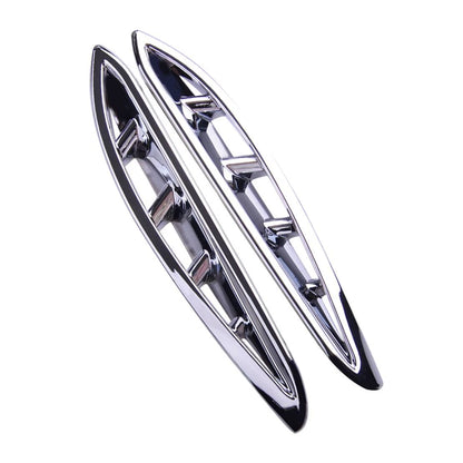 Chrome Front Fog Light Lamp Covers for Toyota Venza (2021-2024)