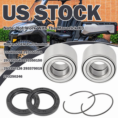 Front Wheel Bearing Seal Kit for Can-Am 1000 / 800R (2008–2022)