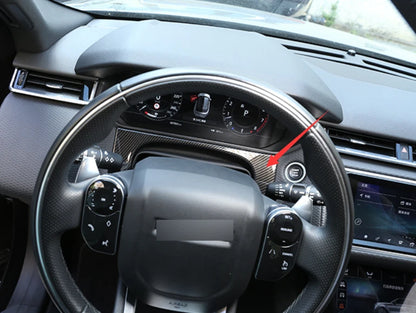 ABS Fiber Front Dashboard Panel Cover Trim for Range Rover Velar (2018-2023)