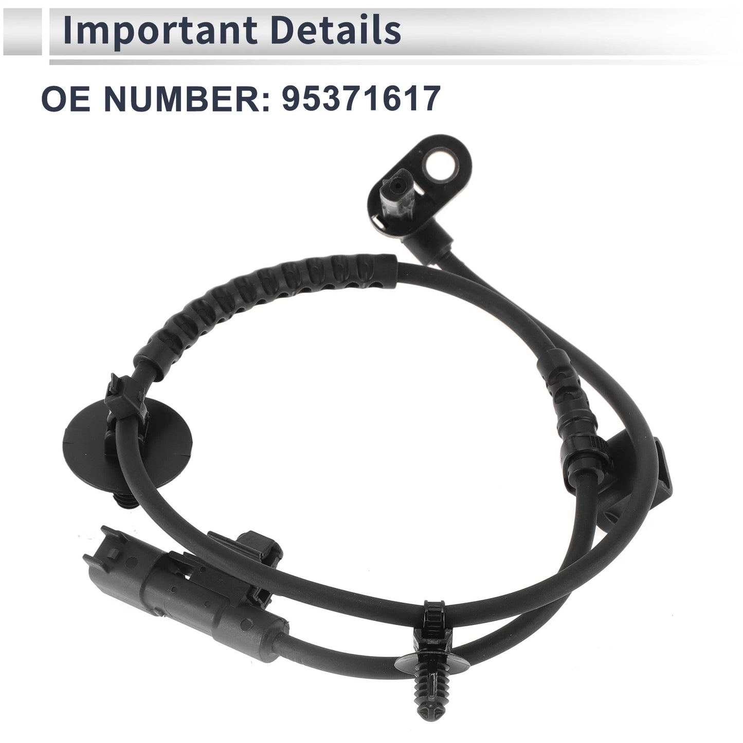 Rear Right ABS Wheel Speed Sensor 1.4L L4 for Chevrolet Trax (2015-2022)