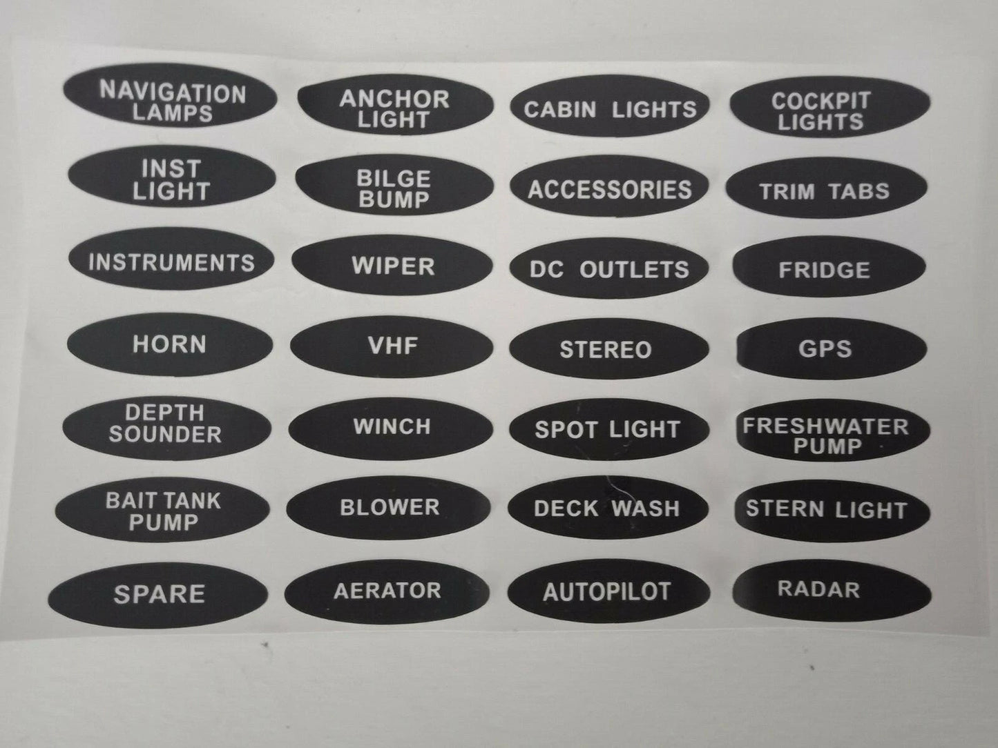 Switch Panel 4 Gang Grey Marine Waterproof 15A Fuse for Boat/Caravan/4WD